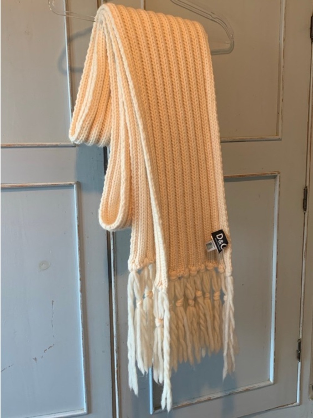 Never Used Dolce & Gabbana 105”x9” Wool Scarf